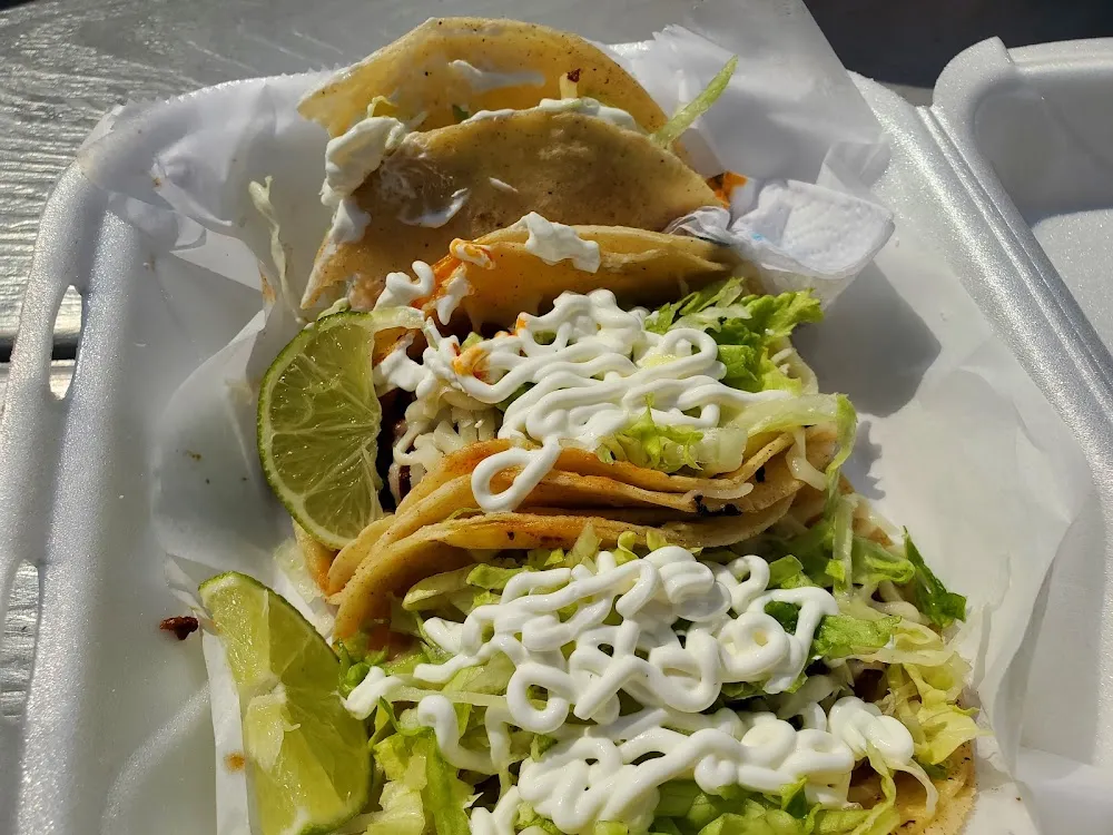 Chorizo and Queso Tacos